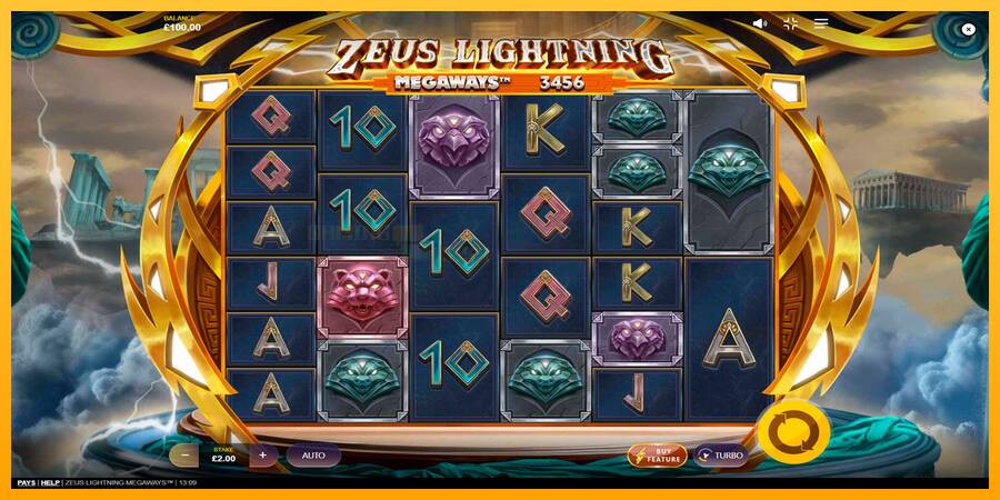 Zeus Lightning Megaways игрална машина за пари, снимка 1