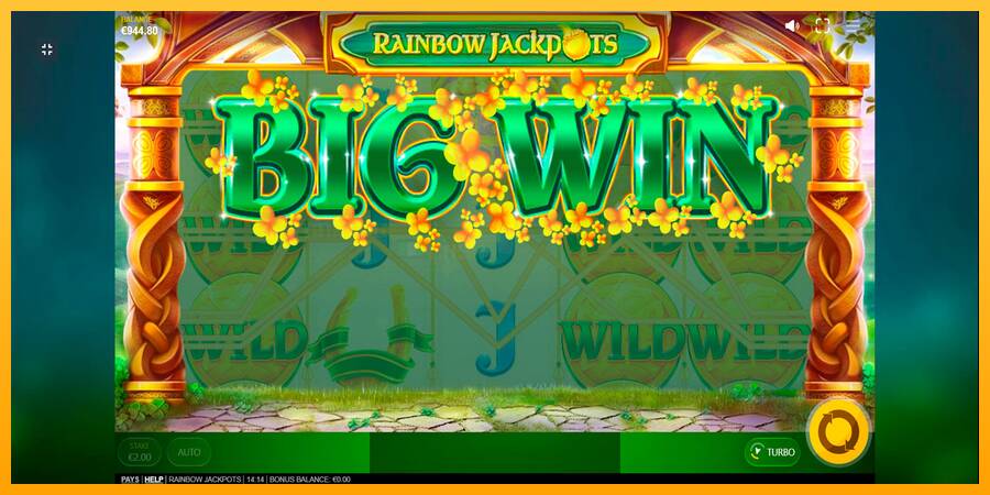 Rainbow Jackpots игрална машина за пари, снимка 9