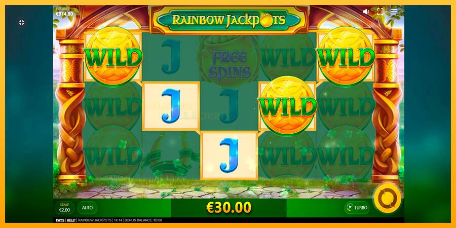 Rainbow Jackpots игрална машина за пари, снимка 10