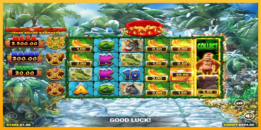 King Kong Cash Even Bigger Bananas Power Play игрална машина за пари, снимка 5