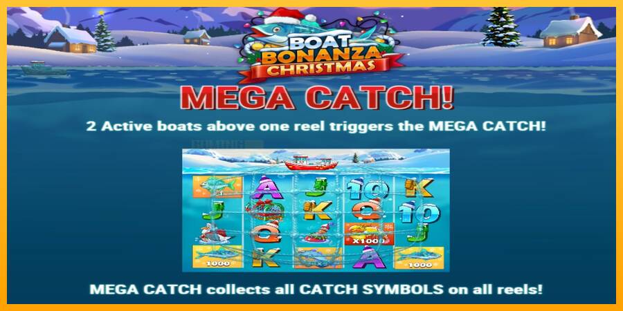 Boat Bonanza Christmas игрална машина за пари, снимка 6