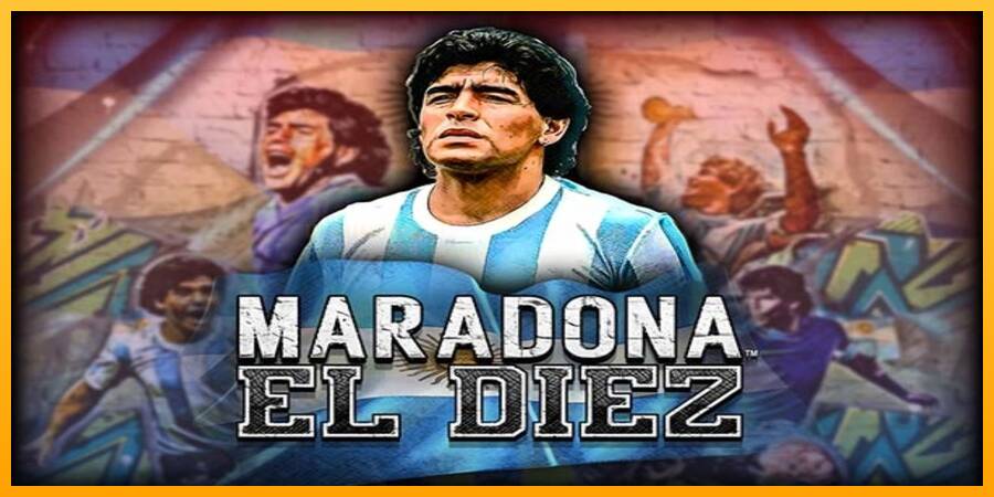 Maradona El Diez игрална машина за пари, снимка 1