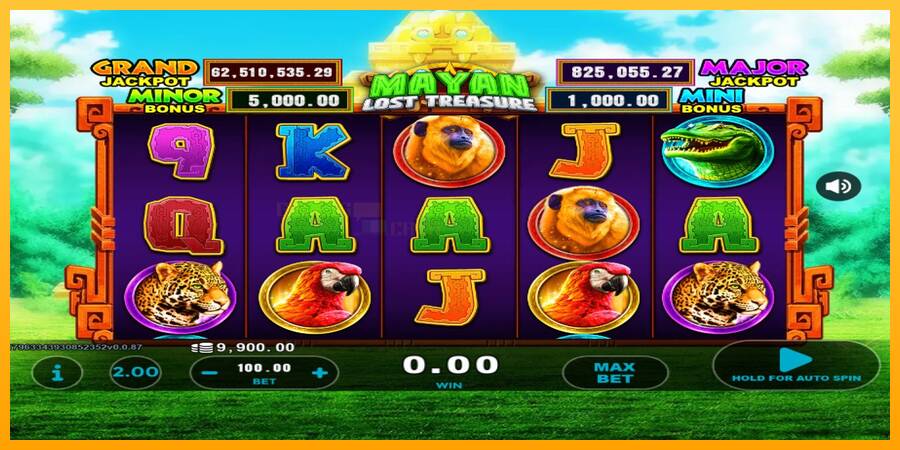 Mayan Lost Treasure игрална машина за пари, снимка 1