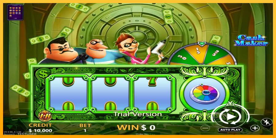 Cash Maker игрална машина за пари, снимка 2