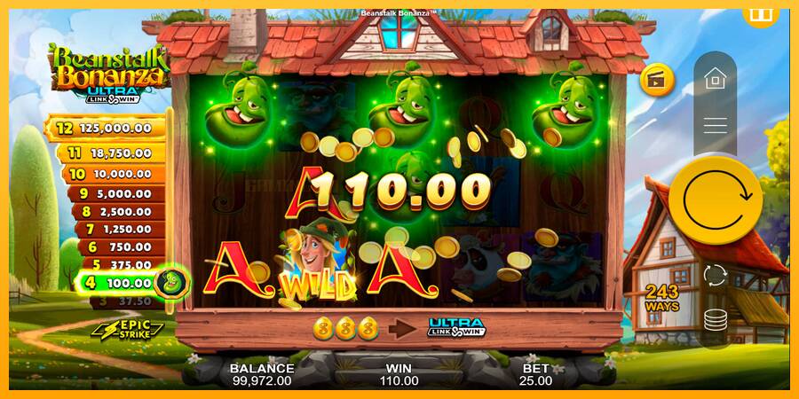 Beanstalk Bonanza игрална машина за пари, снимка 4