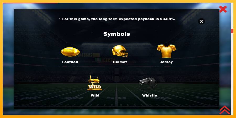 Touchdown Treasures игрална машина за пари, снимка 7