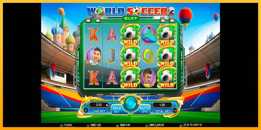 World Soccer Slot 2 игрална машина за пари, снимка 1