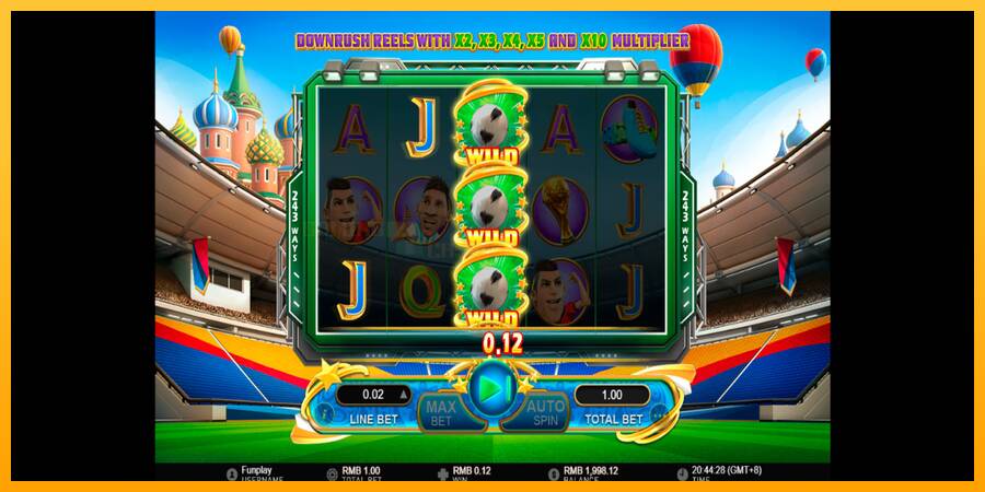 World Soccer Slot 2 игрална машина за пари, снимка 2