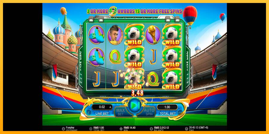 World Soccer Slot 2 игрална машина за пари, снимка 4