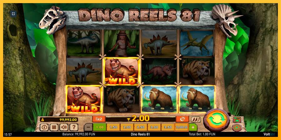 Dino Reels 81 игрална машина за пари, снимка 3