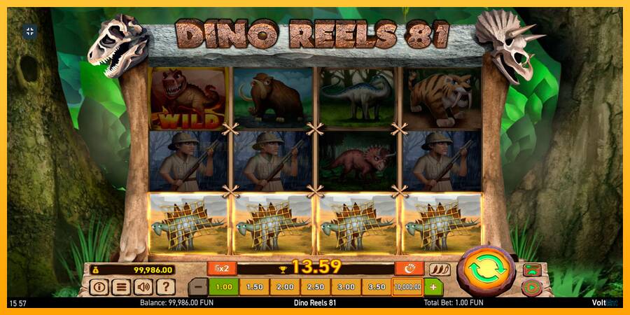 Dino Reels 81 игрална машина за пари, снимка 4