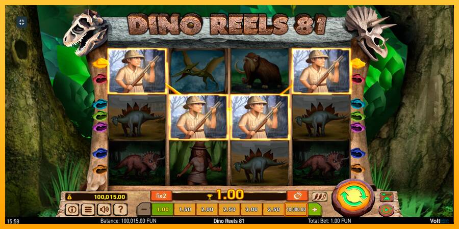 Dino Reels 81 игрална машина за пари, снимка 7