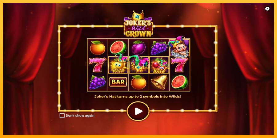 Jokers Wild Crown Diamond Treasures игрална машина за пари, снимка 4