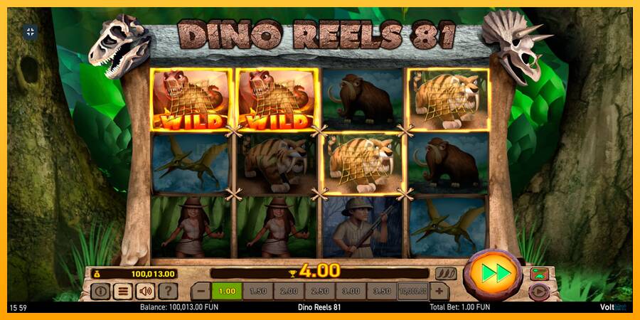 Dino Reels 81 игрална машина за пари, снимка 8