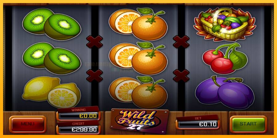 Wild Fruits 27 игрална машина за пари, снимка 2