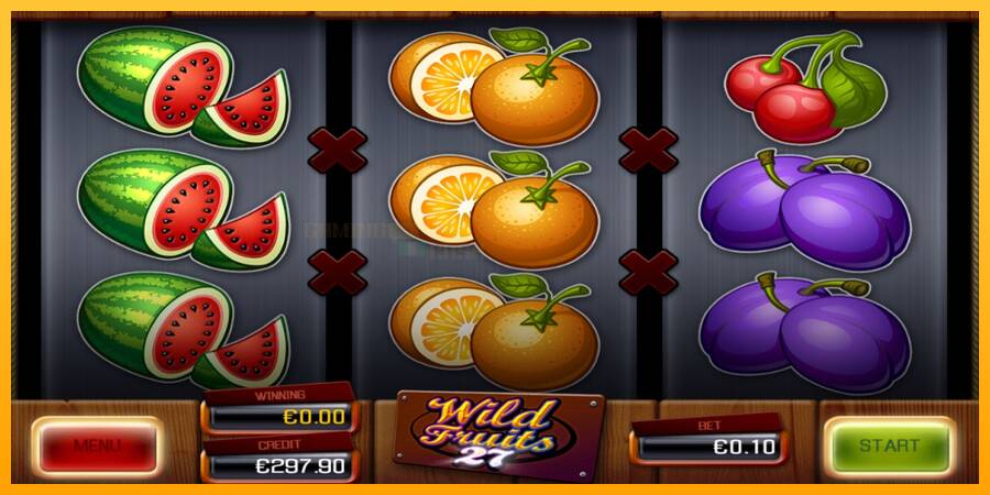 Wild Fruits 27 игрална машина за пари, снимка 3