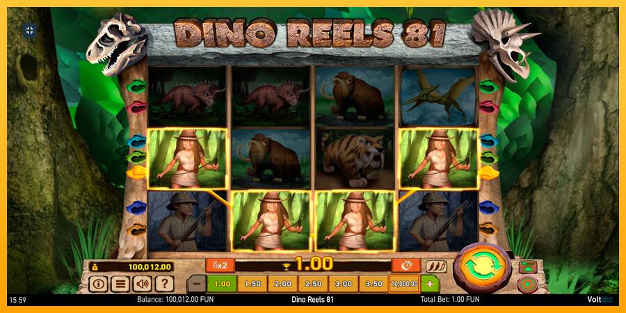 Dino Reels 81 игрална машина за пари, снимка 9