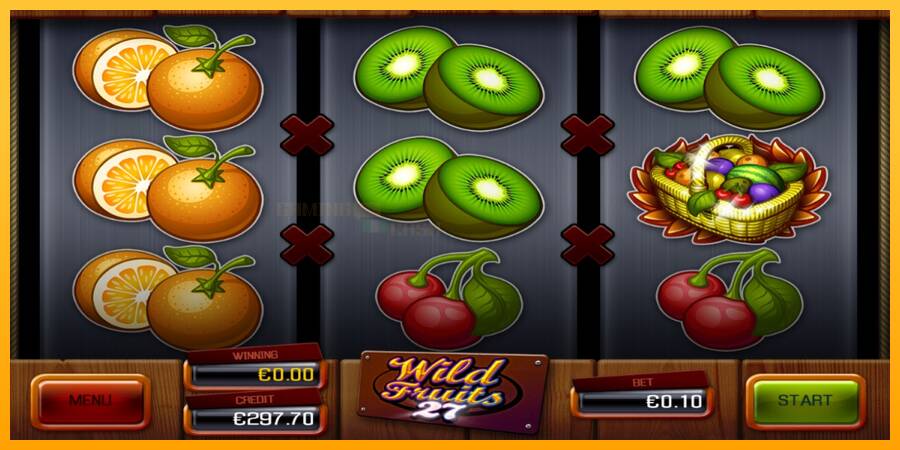 Wild Fruits 27 игрална машина за пари, снимка 4