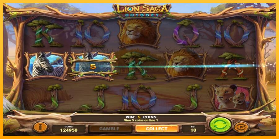 Lion Saga Odyssey игрална машина за пари, снимка 2