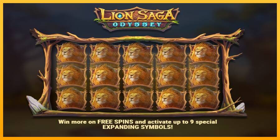 Lion Saga Odyssey игрална машина за пари, снимка 3