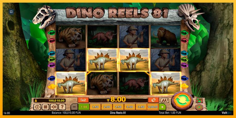 Dino Reels 81 игрална машина за пари, снимка 10