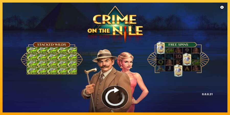 Crime on the Nile игрална машина за пари, снимка 1