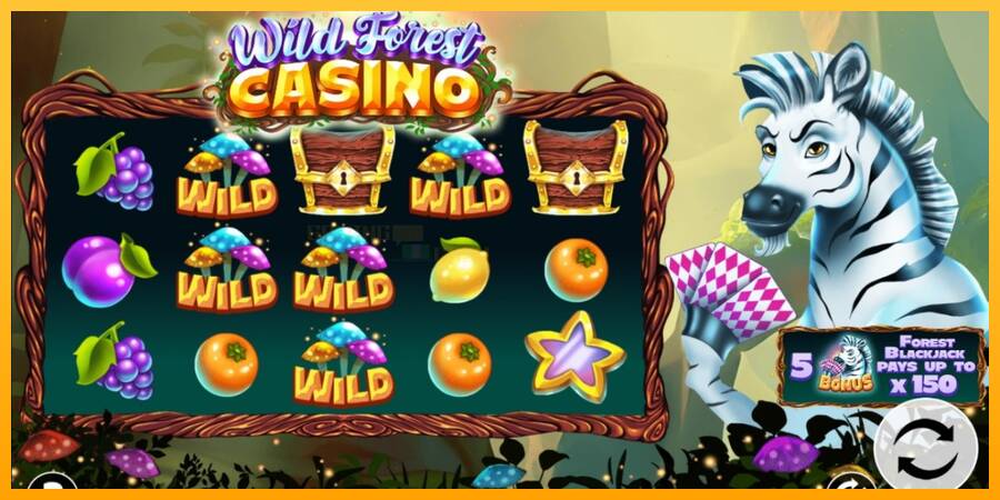 Wild Forest Casino игрална машина за пари, снимка 1