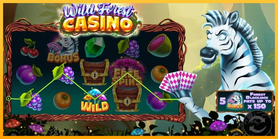 Wild Forest Casino игрална машина за пари, снимка 2