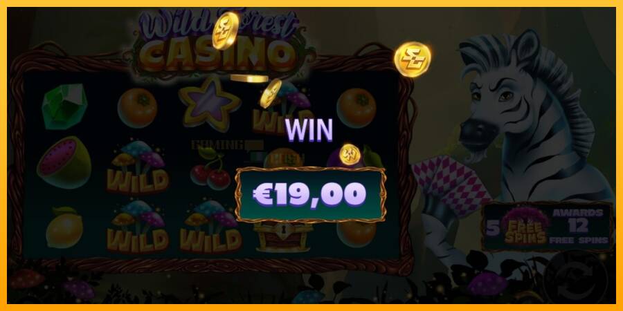 Wild Forest Casino игрална машина за пари, снимка 3