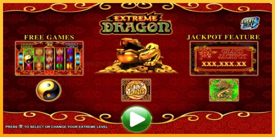 Extreme Dragon игрална машина за пари, снимка 3