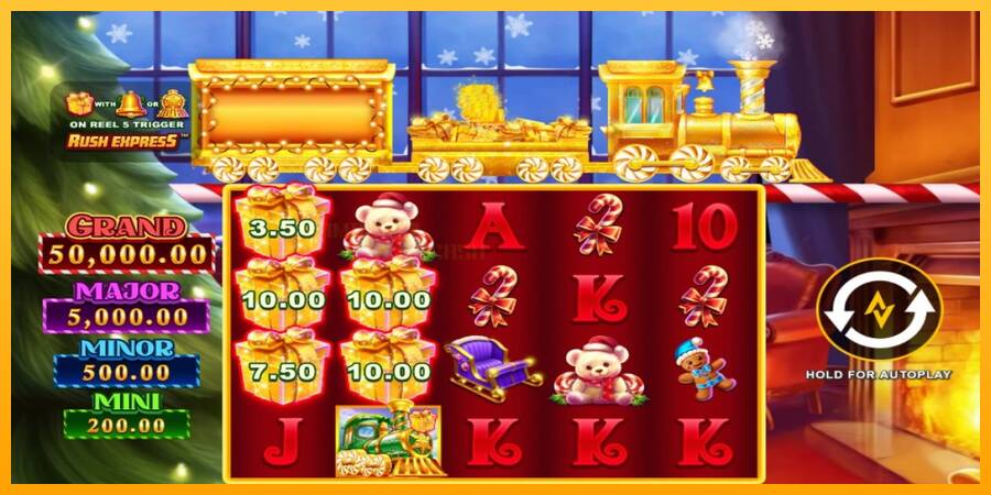 Christmas Rush Express игрална машина за пари, снимка 1