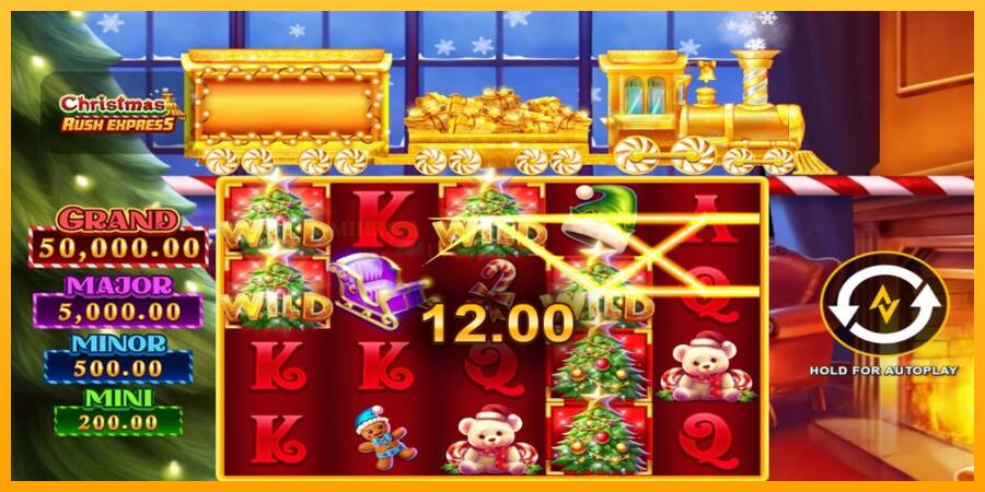 Christmas Rush Express игрална машина за пари, снимка 4