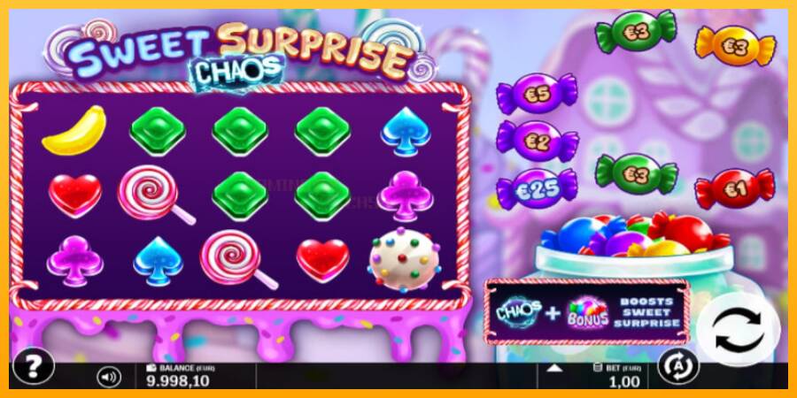 Sweet Surprise Chaos игрална машина за пари, снимка 1