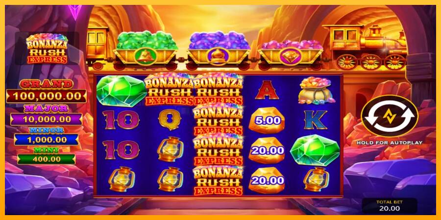 Bonanza Rush Express игрална машина за пари, снимка 3