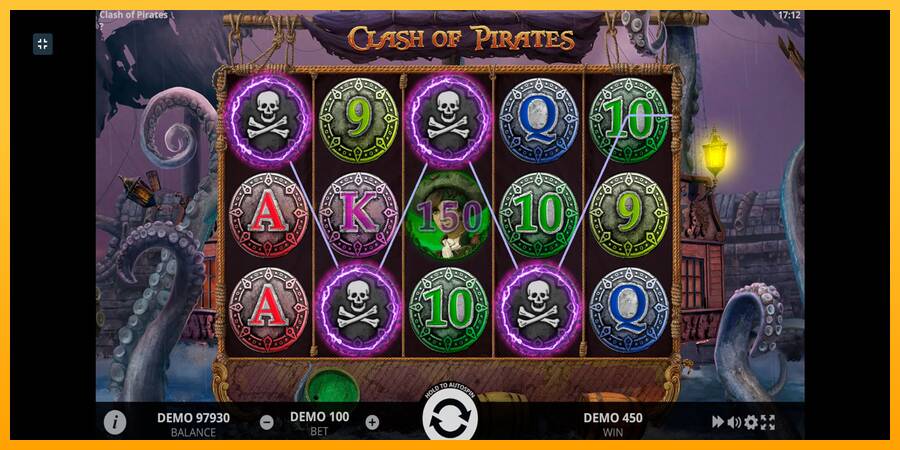 Clash of Pirates игрална машина за пари, снимка 10