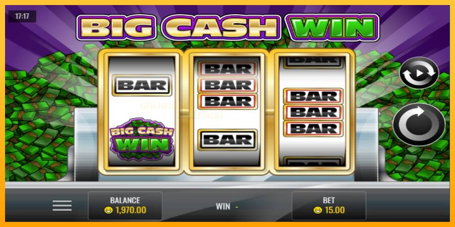 Big Cash Win игрална машина за пари, снимка 2