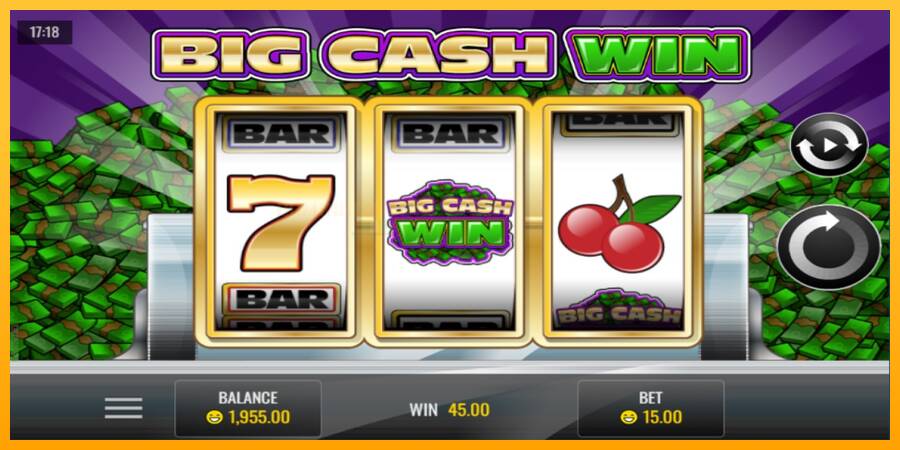 Big Cash Win игрална машина за пари, снимка 3