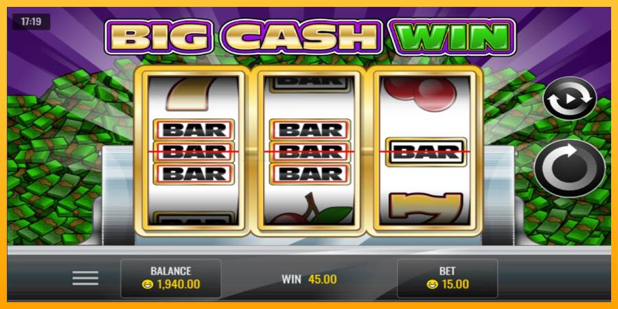 Big Cash Win игрална машина за пари, снимка 4