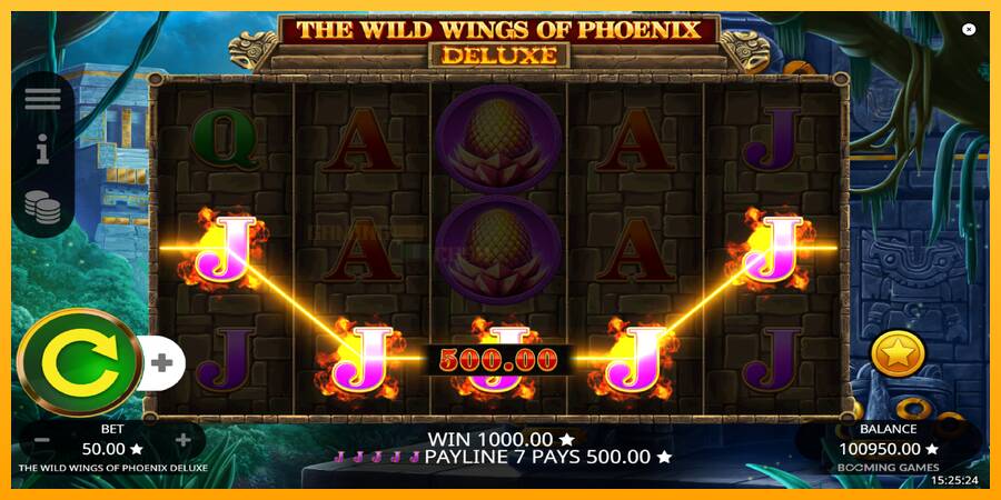 The Wild Wings of Phoenix Deluxe игрална машина за пари, снимка 4