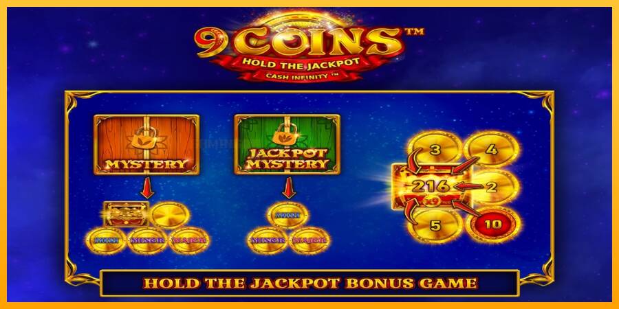 9 Coins игрална машина за пари, снимка 4