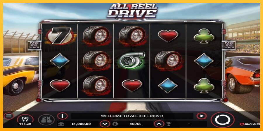 All Reel Drive игрална машина за пари, снимка 1