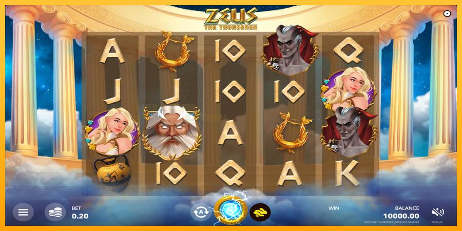 Zeus The Thunderer игрална машина за пари, снимка 1