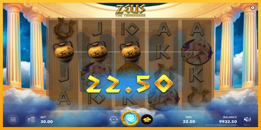 Zeus The Thunderer игрална машина за пари, снимка 2