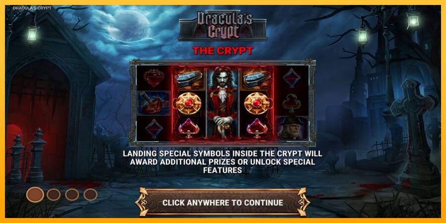 Draculas Crypt игрална машина за пари, снимка 1