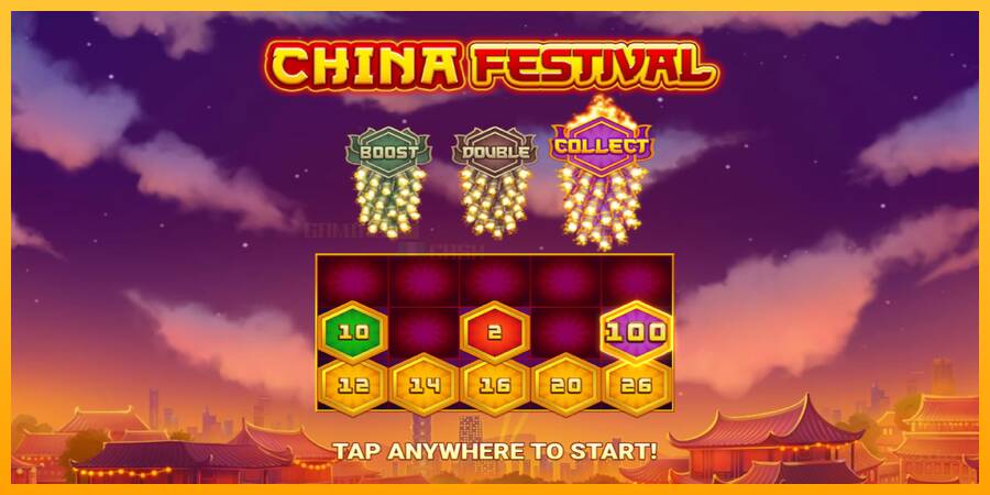 China Festival игрална машина за пари, снимка 1