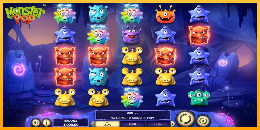 Monster Pop игрална машина за пари, снимка 1