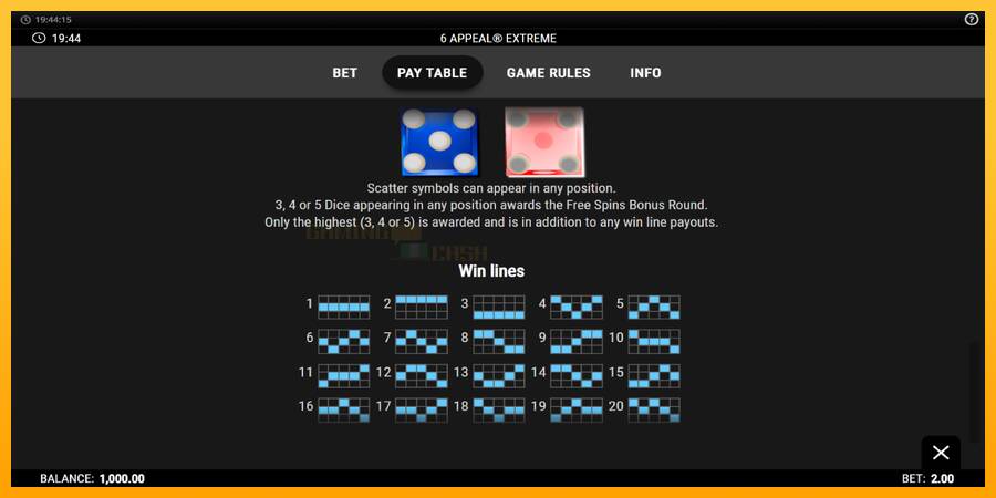 6 Appeal Extreme игрална машина за пари, снимка 7