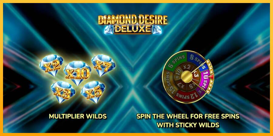 Diamond Desire Deluxe игрална машина за пари, снимка 4