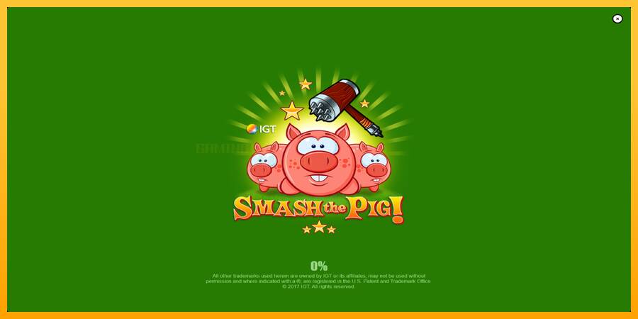 Smash the Pig игрална машина за пари, снимка 1