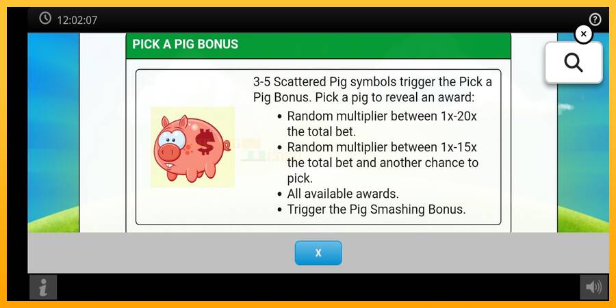 Smash the Pig игрална машина за пари, снимка 5